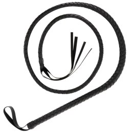 Darkness Bicz Bondage 210 cm Czarny - Wytrzymały Skorzany Model z Uchwytami DARKNESS