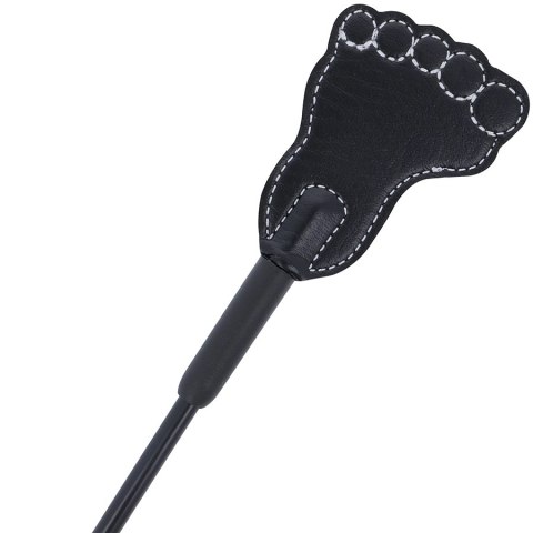 Darkness Szpicruta Dwustronna Czarna - Model z PVC i Skory Ekologicznej DARKNESS