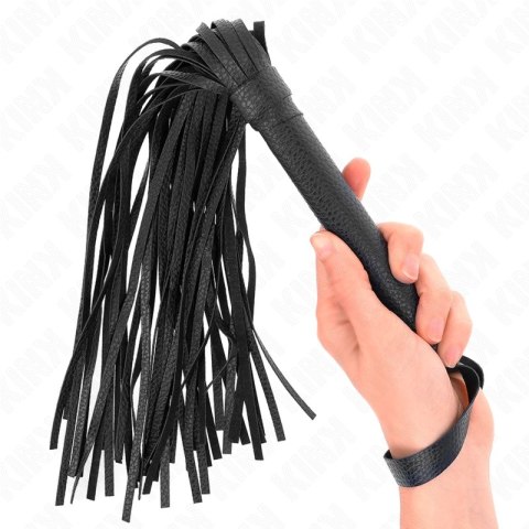 KINK Bead Whip Ciemnoniebieski 43,5 cm - Wytrzymały Model Skorzany KINK