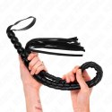 KINK Bicz Weżowy z Koralikami 80 cm - Model Skorzany z Elementami Dekoracyjnymi KINK