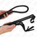 KINK Czarny Długi Bicz Skorzany 210 cm - Model Snake Whip KINK