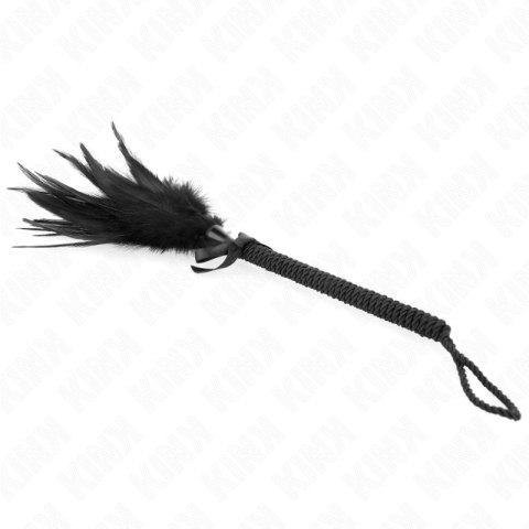 KINK Duster z pior 35 cm - delikatny akcesorium sensoryczny KINK