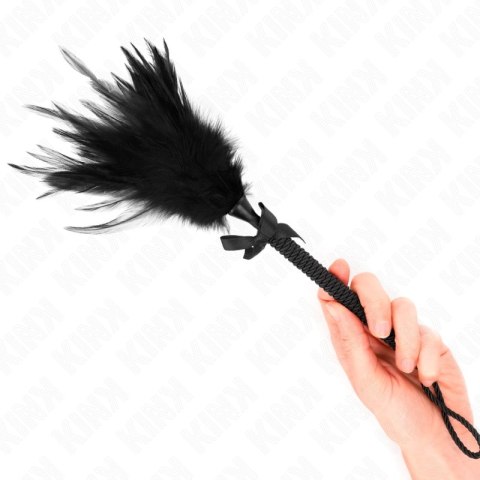 KINK Duster z pior 35 cm - delikatny akcesorium sensoryczny KINK