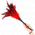 KINK Feather Duster Red - Laska z Czerwonym Piorem 36 cm KINK