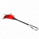 KINK Feather Duster Red - Laska z Czerwonym Piorem 36 cm KINK