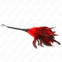 KINK Feather Duster Red - Laska z Czerwonym Piorem 36 cm KINK