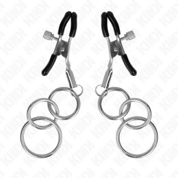 KINK Zacisk na sutki 3 O-Ring, regulowany, metalowy, 6 cm KINK