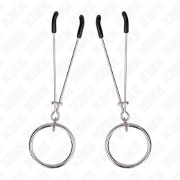 Kink Zaciski na sutki z O-ringiem 7 cm - metalowe, regulowane KINK