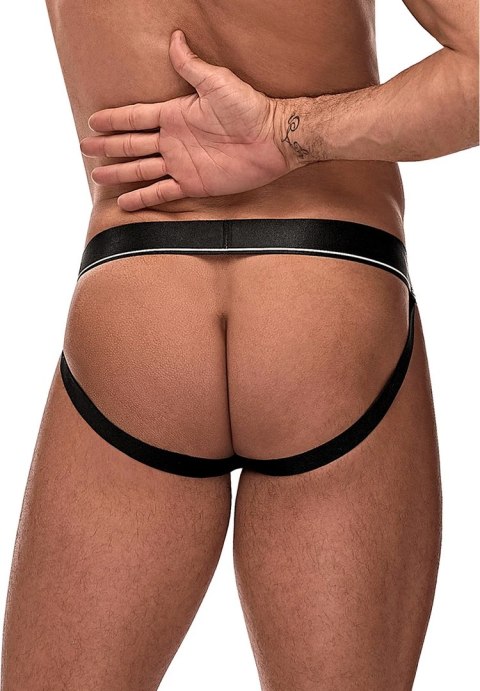 Male Power Cock Pit Net LXL - Bielizna męska z kieszenią i otwartym tyłem