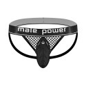 Male Power Cock Pit Net LXL - Bielizna męska z kieszenią i otwartym tyłem