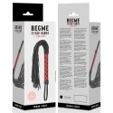 BEGME Flogger Red Edition wegańska skora neopren nikiel-free BEGME