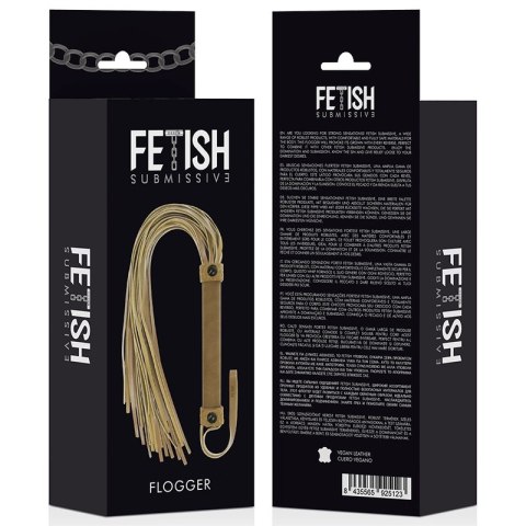 Fetish Submissive Origin pejcz wegański skora 28 cm czarny FETISH SUBMISSIVE