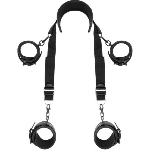 Fetish Submissive Zestaw Pozycyjny 4 Kajdanki Neopren Regulowany FETISH SUBMISSIVE