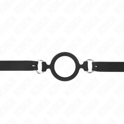KINK Silikonowy O-Ring Gag 5 cm z regulowanym paskiem 56 cm KINK