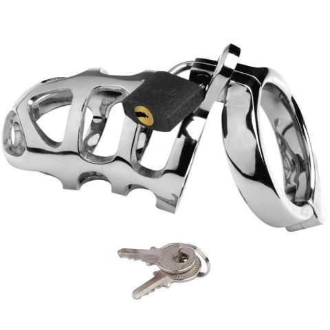 Metal Hard - Stalowy system zabezpieczający z pierścieniem, regulowany METAL HARD