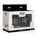 BEGME Premium Black Edition - Anatomiczne mankiety na kostki z neoprenem BEGME