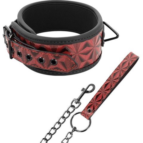 BEGME Premium Collar Red Edition z wegańskiej skory i neoprenu BEGME