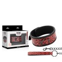 BEGME Premium Collar Red Edition z wegańskiej skory i neoprenu BEGME