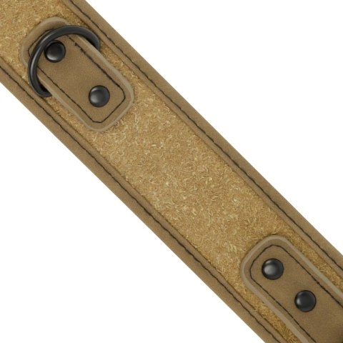 Fetish Submissive Origen - zestaw kołnierz z kajdankami neoprenowy FETISH SUBMISSIVE