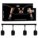 Fetish Submissive Regulowany Separator z 4 Elementami, 62 cm, Czarny FETISH SUBMISSIVE