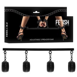 Fetish Submissive Regulowany Separator z 4 Elementami, 62 cm, Czarny FETISH SUBMISSIVE