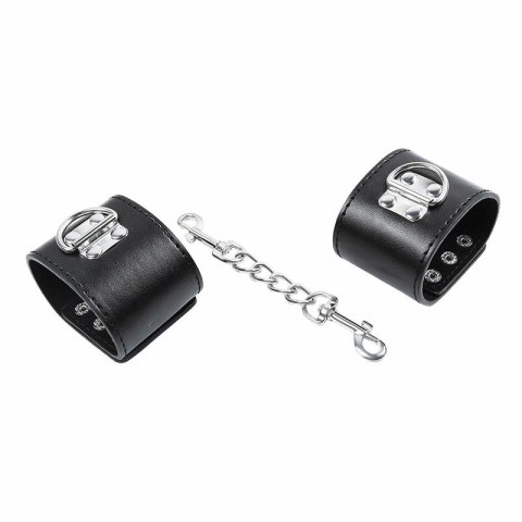 OHMAMA FETISH - Regulowane opaski na nadgarstki z metalowymi zatrzaskami OHMAMA