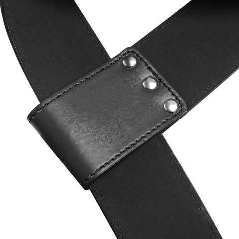 OHMAMA Fetish - Regulowane mankiety z podwieszeniem z PVC uniwersalne OHMAMA