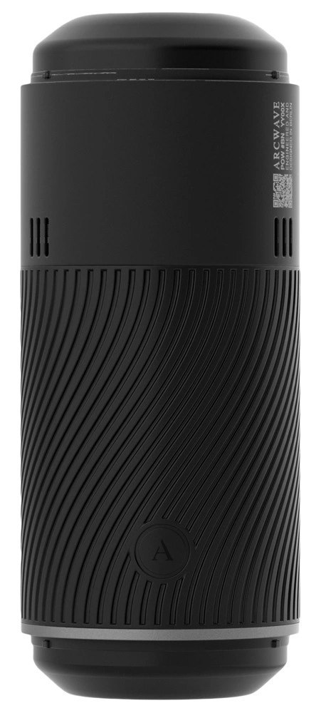 Arcwave Pow Automatyczna Maszyna Intymna, silikon CleanTech, czarna Arcwave