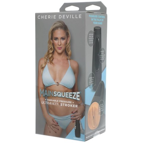 Doc Johnson Main Squeeze Cherie DeVille system regulacji ssania ULTRASKYN Doc Johnson