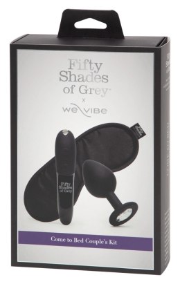 Fifty Shades of Grey Zestaw 3w1 Mini Wibrator, Korek z Kryształem, Opaska Fifty Shades of Grey