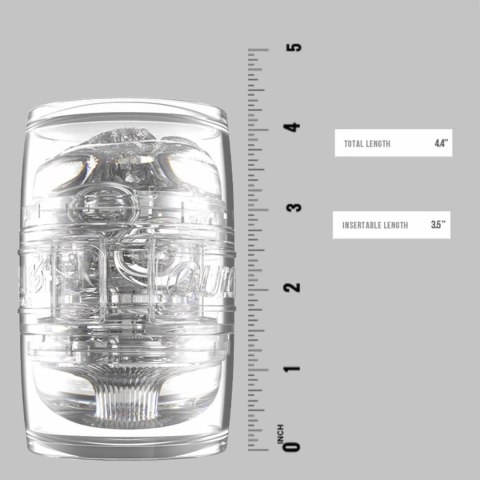 Fleshlight Quickshot Autumn Falls Transparentny model z podwojnym otworem Fleshlight