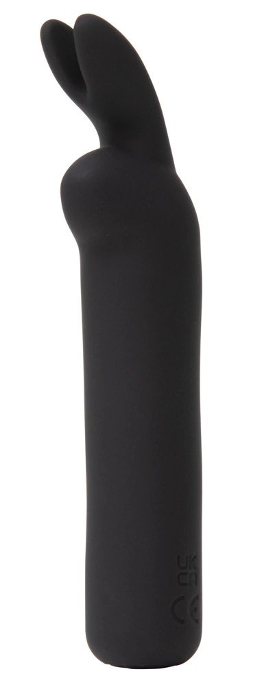 Happy Rabbit Bullet Vibe Czarny - Kompaktowy Wibrator z 12 Trybami Happy Rabbit