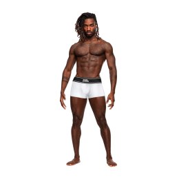 Male Power Modal Rib Pouch Short spodenki męskie z kieszenią czarne M Male Power