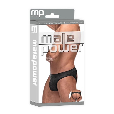 Male Power Moonshine L/XL slipy z niskim stanem, wycięty tył Male Power