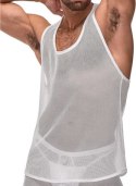 Male Power Stretch Net Top L/XL czarny siateczkowy tank Male Power