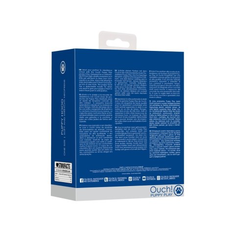 Ouch! Maska neoprenowa na twarz z odpinanym panelem - czarna Ouch! by Shots