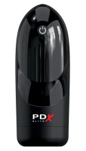 PDX Elite Hydrogasm Frosted Black - zaawansowana maszyna intymna, wodoodporna PDX