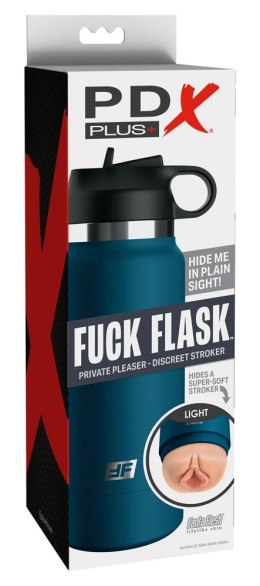 PDX Plus Fuck Flask Private Pleaser - Dyskretna Maszyna Intymna Butelka 24cm PDX