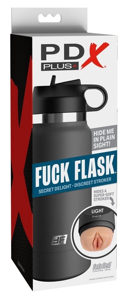 PDX Plus FuckFlask Secret Delight L - Dyskretna butelka intymna 23,8 cm PDX