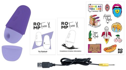 ROMP Free X - Kompaktowy model z falami powietrza, wodoodporny, ładowalny ROMP