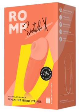 ROMP Switch X - Wibrujący Aparat Powietrzny, 6 trybow, silikonowy, fioletowy ROMP