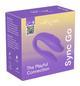 We-Vibe Sync Go Purple - Intymny model dla par, zdalne sterowanie, silikon We-Vibe