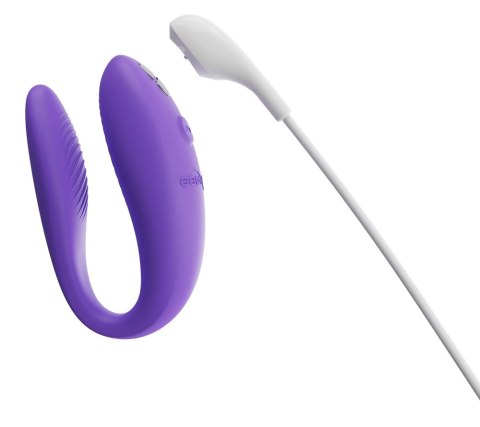 We-Vibe Sync Go Purple - Intymny model dla par, zdalne sterowanie, silikon We-Vibe