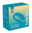 We-Vibe Sync Go Turquoise - Intymny masażer par, Bluetooth, silikon We-Vibe