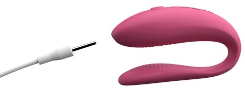 We-Vibe Sync Lite Pink - Model dla Par z Aplikacją, Smukła Konstrukcja We-Vibe