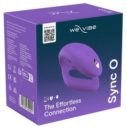 We-Vibe Sync O Bright Purple - urządzenie intymne dla par, sterowane zdalnie We-Vibe