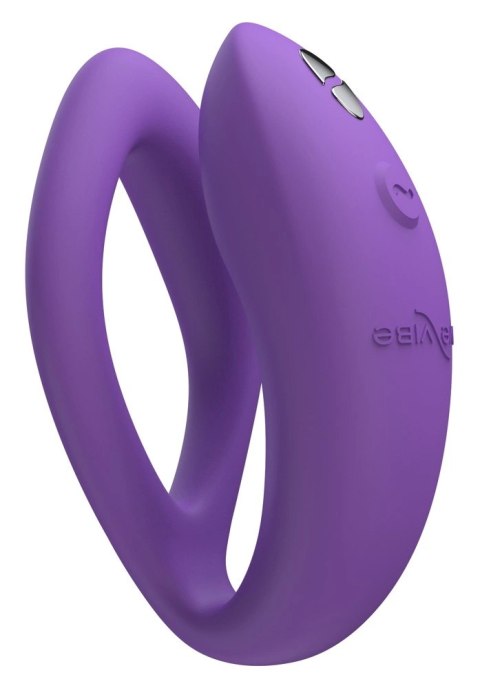 We-Vibe Sync O Bright Purple - urządzenie intymne dla par, sterowane zdalnie We-Vibe