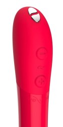 We-Vibe Tango X Cherry Red - Kompaktowy stymulator z 8 prędkościami We-Vibe