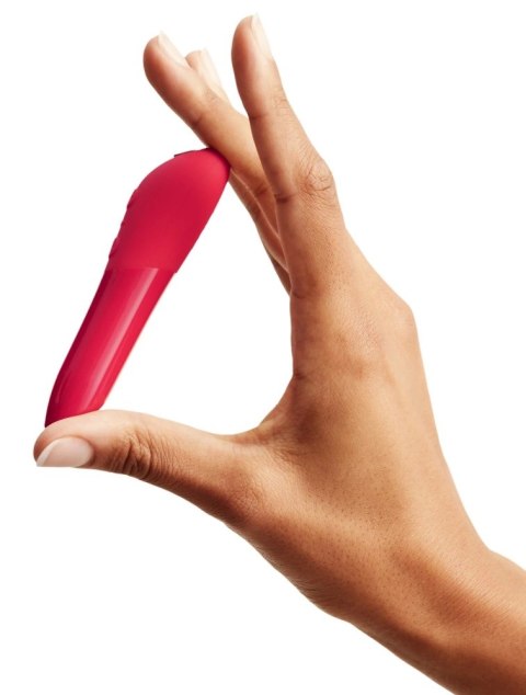 We-Vibe Tango X Cherry Red - Kompaktowy stymulator z 8 prędkościami We-Vibe