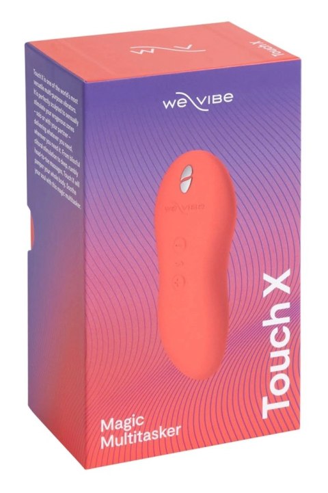 We-Vibe Touch X Crave Coral - kompaktowy model wielofunkcyjny, wodoodporny We-Vibe